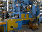 Cogeim Continuous feed  tunnel type - mesh-belt shot blasting machine for metallic parts - STL Series Shotblasting Machines 